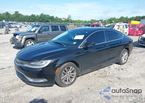 2015 Chrysler 200 Limited z USA, uszkodzony, nr VIN 1C3CCCAB0FN608221